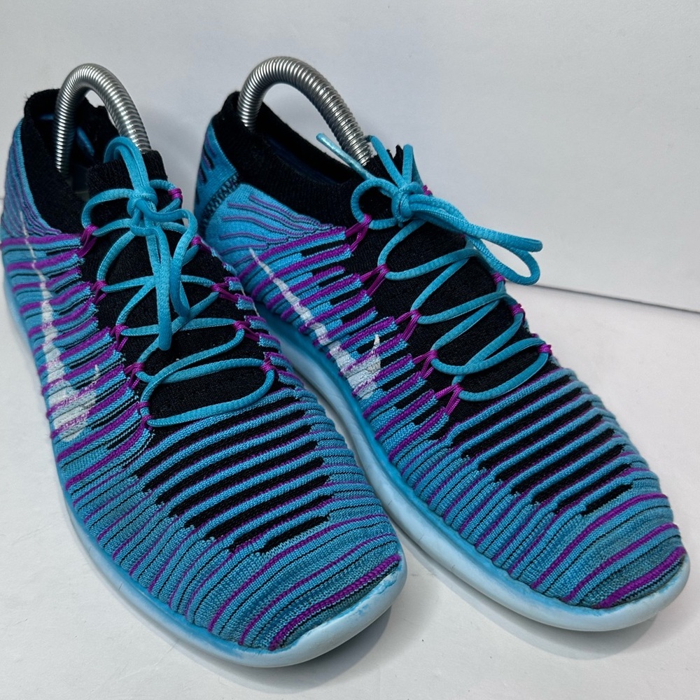 Nike blue purple and Black Athletic Shoes - Picture 6 of 7